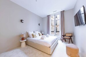 3 soverom, strykejern/-brett, reiseseng for barn og wi-fi