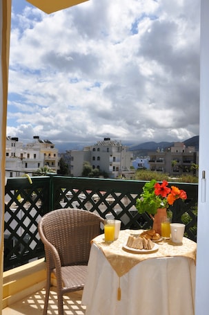 Classic Triple Room, Balcony, City View | Balcony view