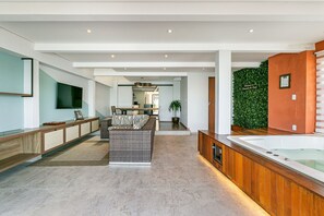 Casa de luna de miel, hidromasaje, vista a la playa | Servicios de la habitación