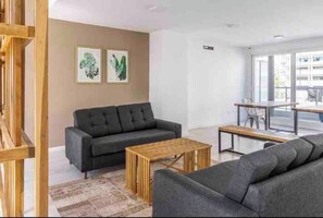 Living area - Functional Studio, in Palermo with amenities (Cdad. Autónoma de Buenos Aires)