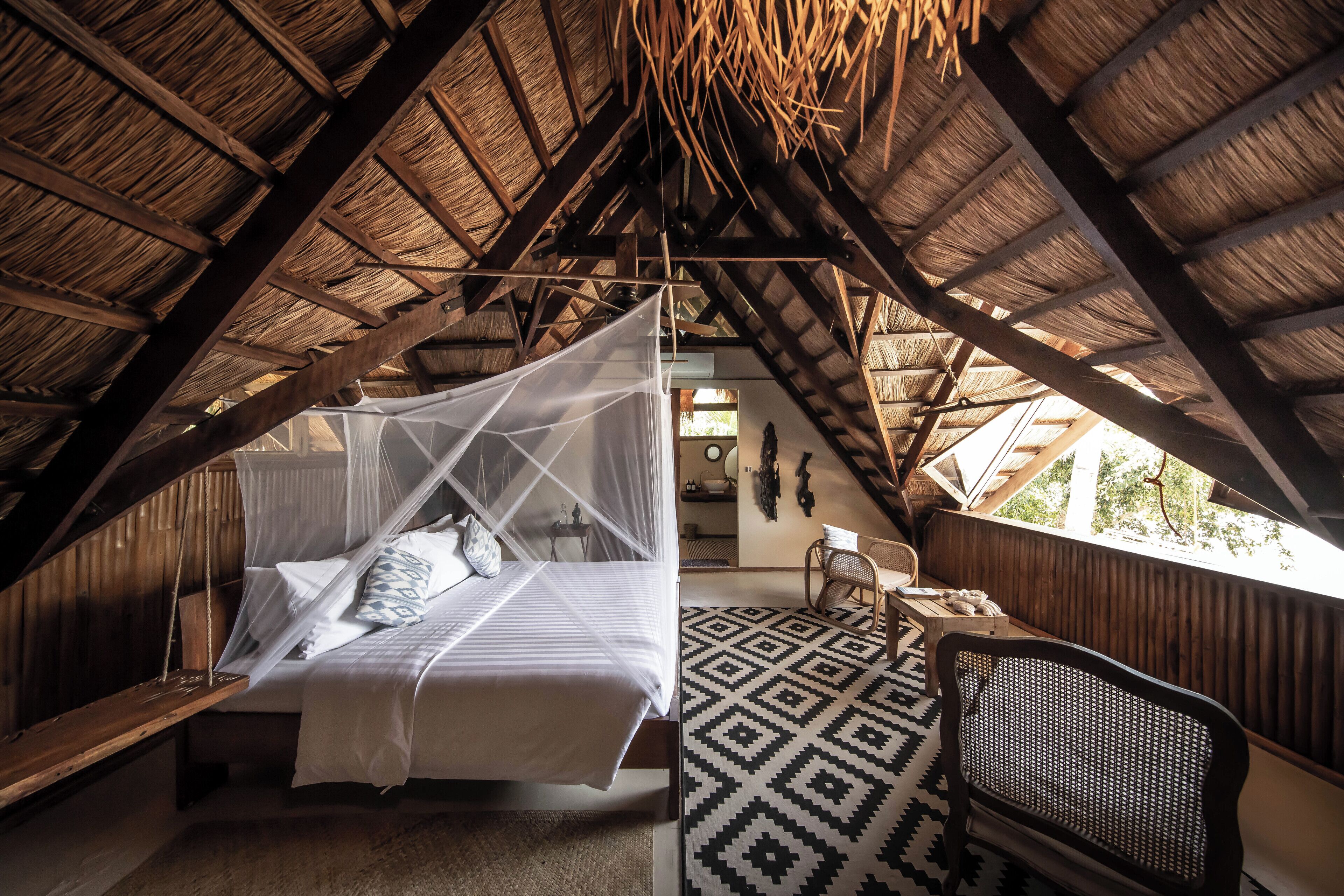 Premium bedding, down comforters, memory foam beds, in-room safe