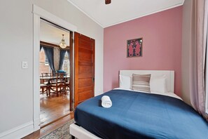 3 soveværelser, strygejern/strygebræt, weekendseng, Wi-Fi