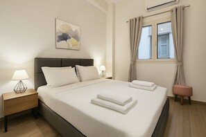 1 多间卧室、熨斗/熨衣板、WiFi、床单