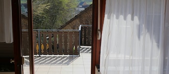 Haus am Röthel, on the edge of the Black Forest with a view of the Rhine plain.