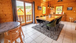 Dining - Chalet Ô Gustav, mountain view, quiet, 8p (Xonrupt-Longemer)