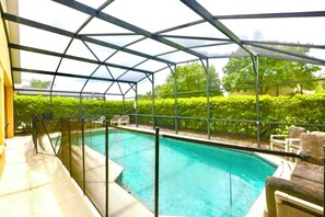 Piscine chauffée