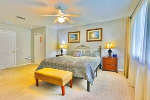 5 bedrooms, iron/ironing board, WiFi, bed sheets