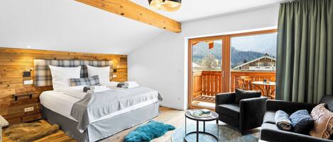 1 dormitorio, cuna de viaje, wifi gratis y ropa de cama