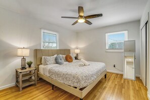 5 chambres, fer et planche à repasser, Wi-Fi, literie fournie