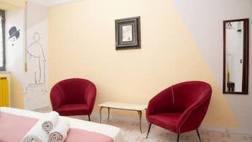 1 sovrum, skrivbord, wi-fi och sängkläder