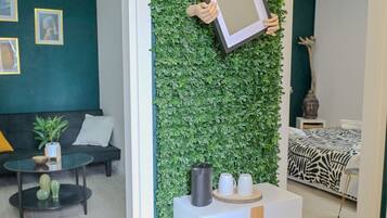 1 habitación, wifi y ropa de cama