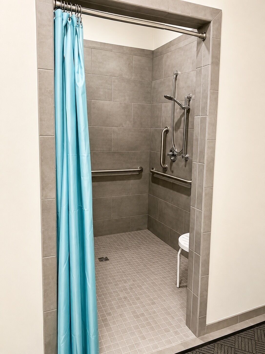 Douche, papier toilette