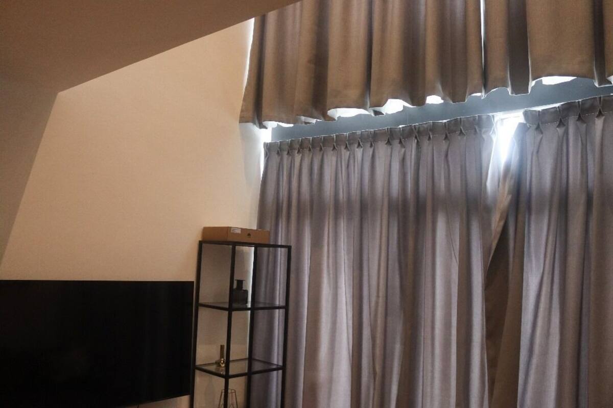 In-room safe, desk, laptop workspace, blackout drapes