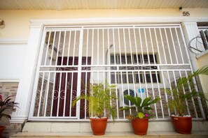 Façade de l’hébergement