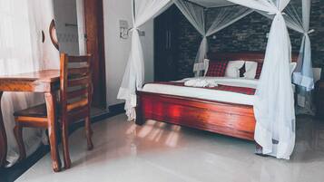 Wifi gratis y ropa de cama