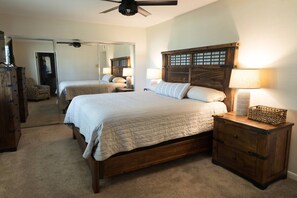 3 bedrooms, iron/ironing board, WiFi, bed sheets