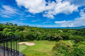 Vue sur le parcours de golf