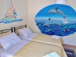 3 habitaciones, wifi gratis y ropa de cama 