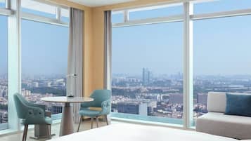Room, 1 King Bed, River View | View from room