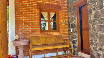 Family Cabin | 2 bedrooms, hypo-allergenic bedding, down comforters, laptop workspace