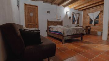 Cabaña familiar | 2 habitaciones, ropa de cama hipoalergénica y edredón