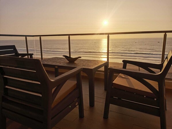 Property grounds - Superb sea view apartment (Sidi Bouknadel)