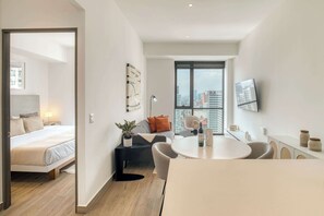 1 bedroom, desk, iron/ironing board, WiFi