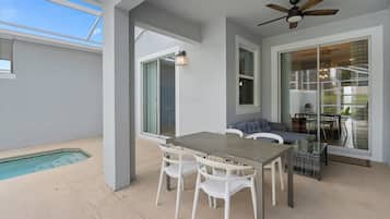 Townhome, 4 Bedrooms, Private Pool | Terrace/patio