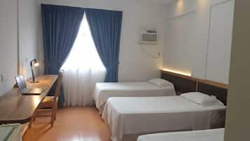 Økonomi-tremannshytte, 3 enkeltsenger | Wi-fi (inkludert)