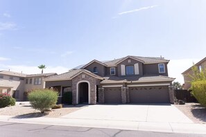 Fassade der Unterkunft