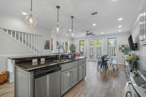 Family House, 4 Bedrooms, Balcony, Beachside | Private kitchen - Panama City Beach Home (Panama City Beach)