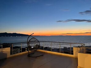 Terrace/patio - Penthouse 200m from the sea (Saranda)