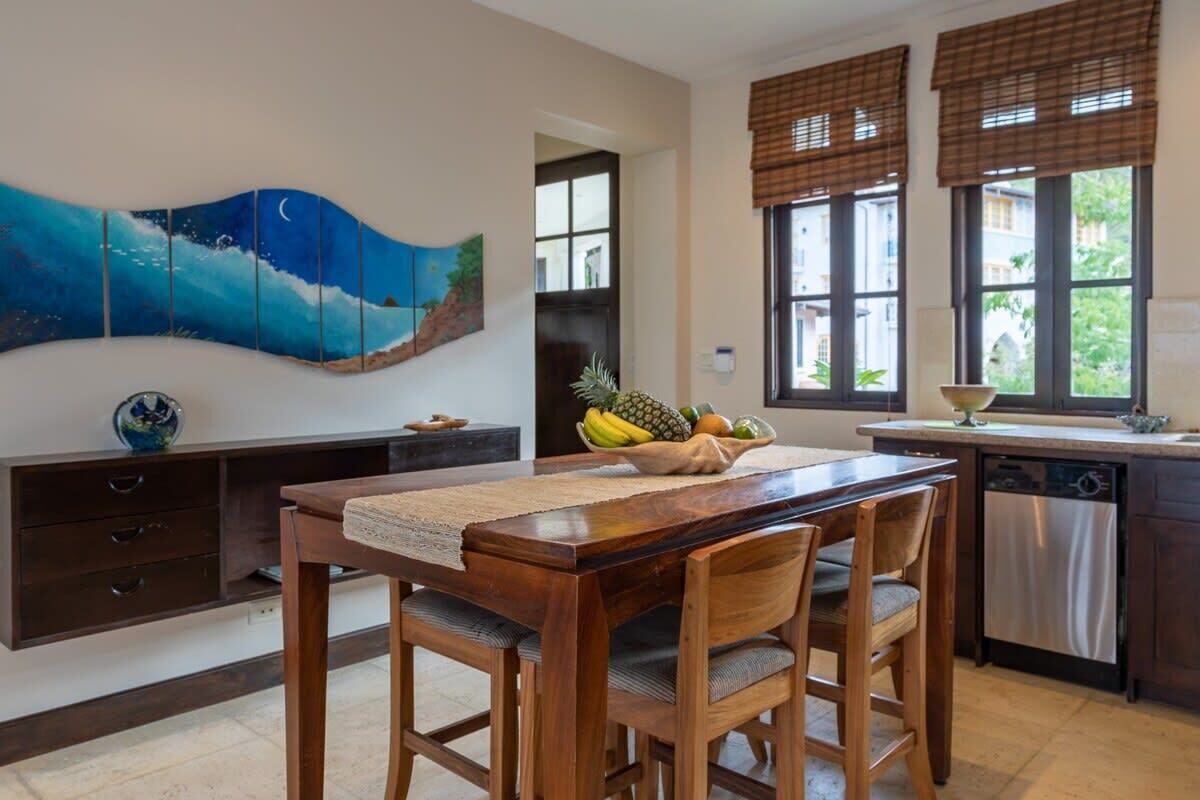 Villa, balcon, vue sur l’océan | Salle à manger