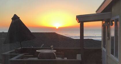 Best Mission Beach Location, Near Ocean Front, Ocean Views, Patio/Hot Tub/AC/BBQ