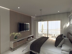 4 bedrooms, in-room safe, iron/ironing board, free WiFi