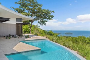 Beach/ocean view - Luxurious Ultramodern Property with Private Suites, Infinity Pool, and Sweeping Ocean and Mountain Views (Sardinal)