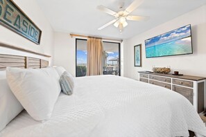 3 bedrooms, iron/ironing board, bed sheets