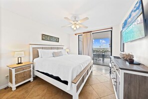 3 bedrooms, iron/ironing board, bed sheets