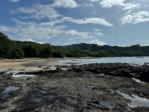 Liegestühle, Strandtücher
