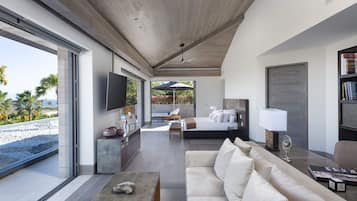 Villa Exclusive, vue golf | 8 chambres, bureau, rideaux occultants, fer et planche Ă  repasser