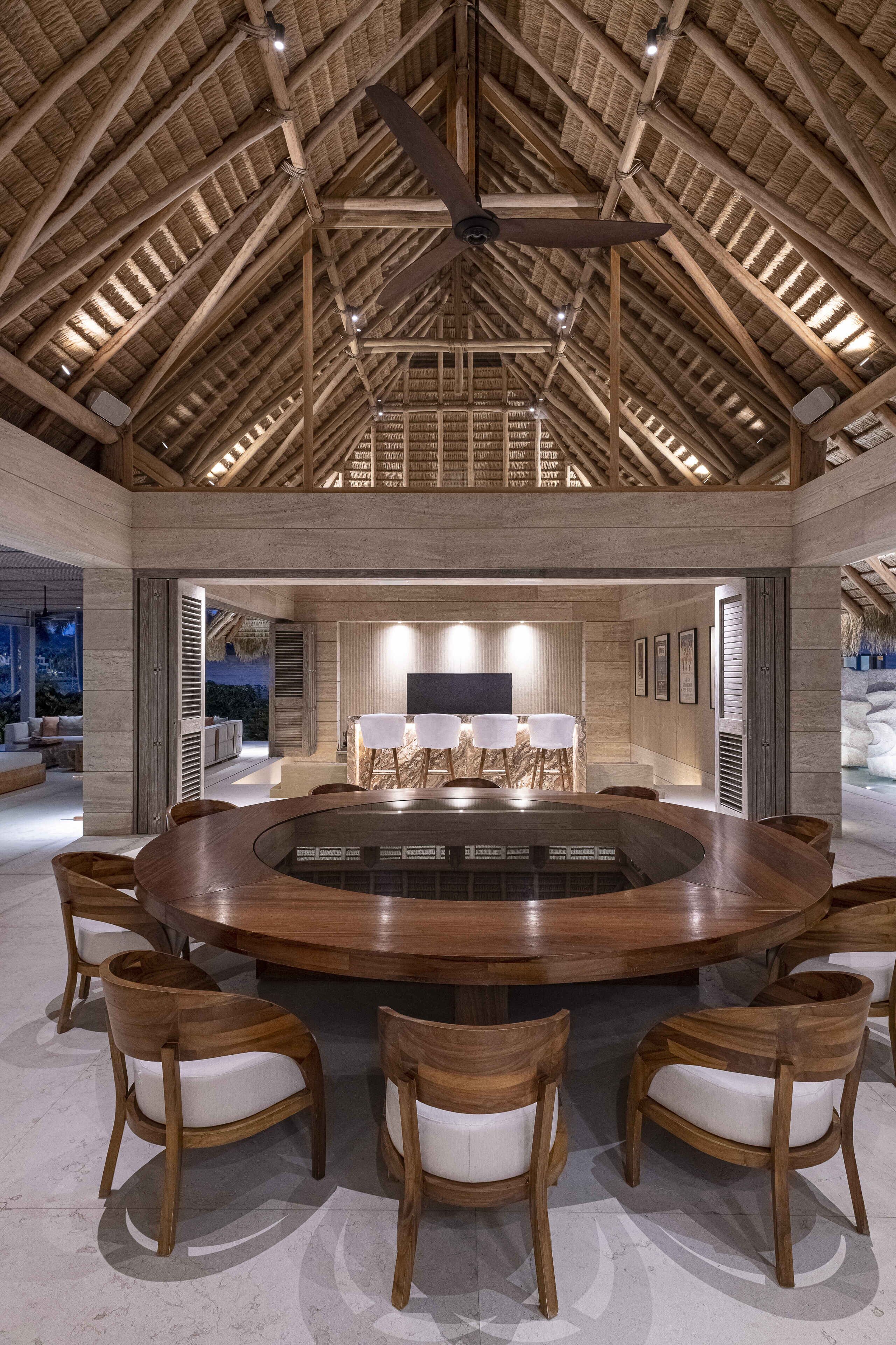 Villa exclusiva, vistas al campo de golf | Zona de estar