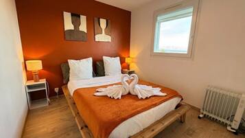 1 soverom, wi-fi og sengetøy