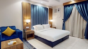 Blackout drapes, iron/ironing board, free WiFi