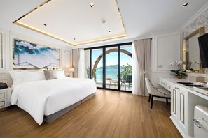 Deluxe Double Room, Balcony, Ocean View | Blackout curtains, iron/ironing board, free WiFi - The Cyan at Patong Hotel (Patong)