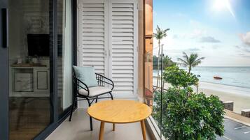 Deluxe Double Room, Balcony, Ocean View | Balcony