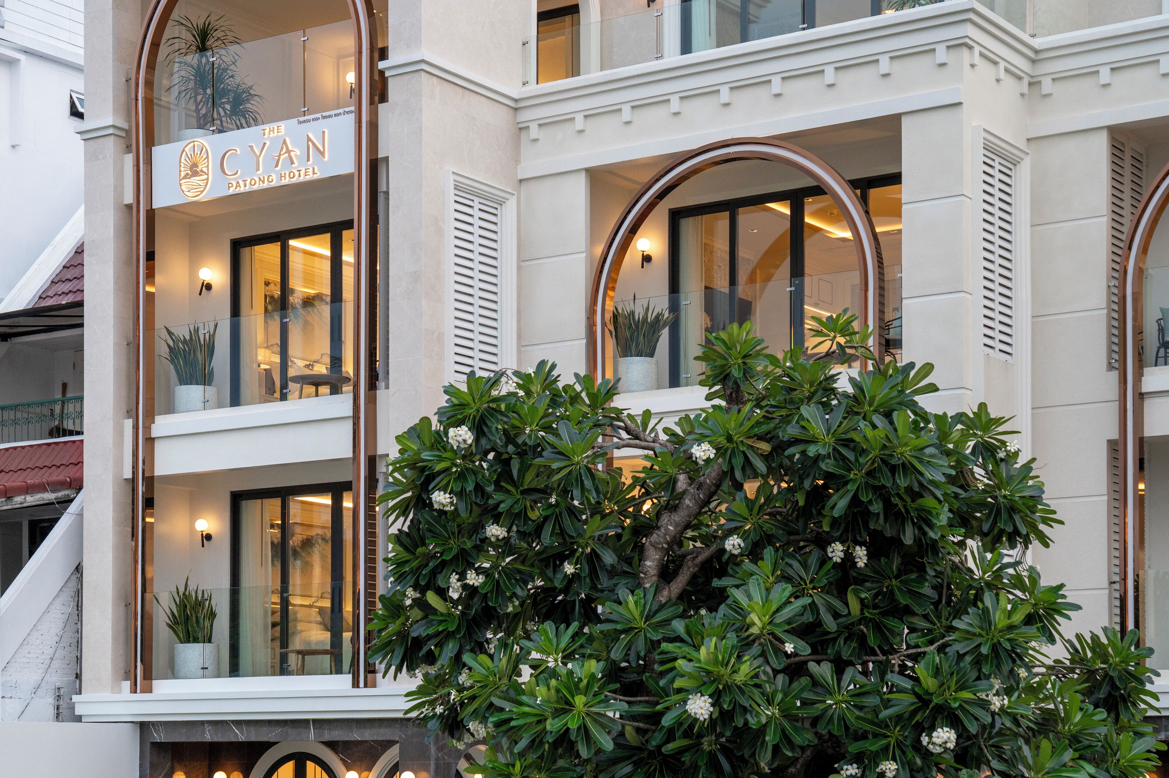 Fachada de la propiedad