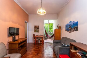 TV, video library