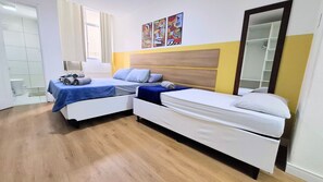 1 bedroom, iron/ironing board, internet, bed sheets