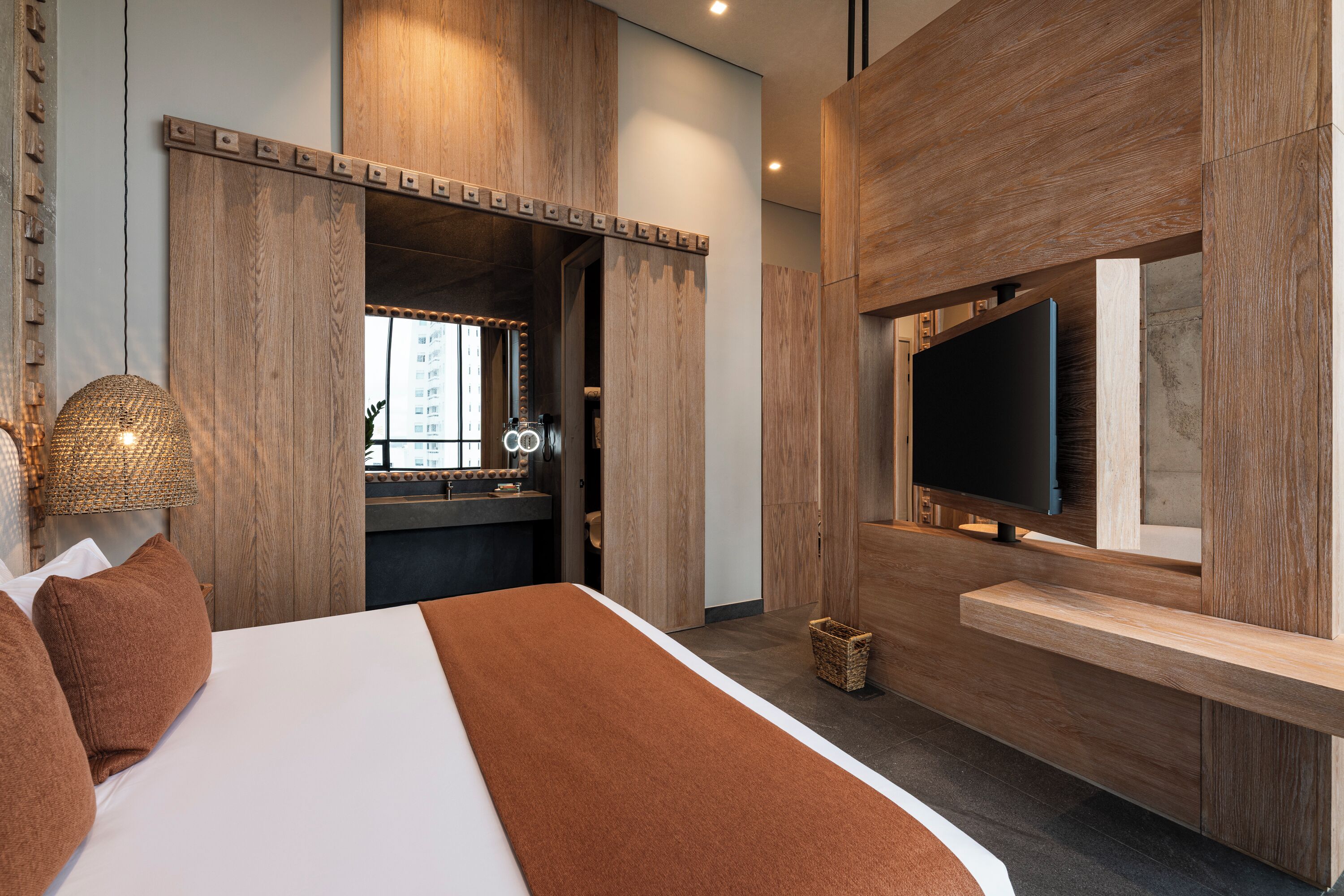 Presidential-Doppelzimmer, 1 King-Bett, eingeschränkter Meerblick | Hochwertige Bettwaren, Daunenbettdecken, Minibar, Zimmersafe