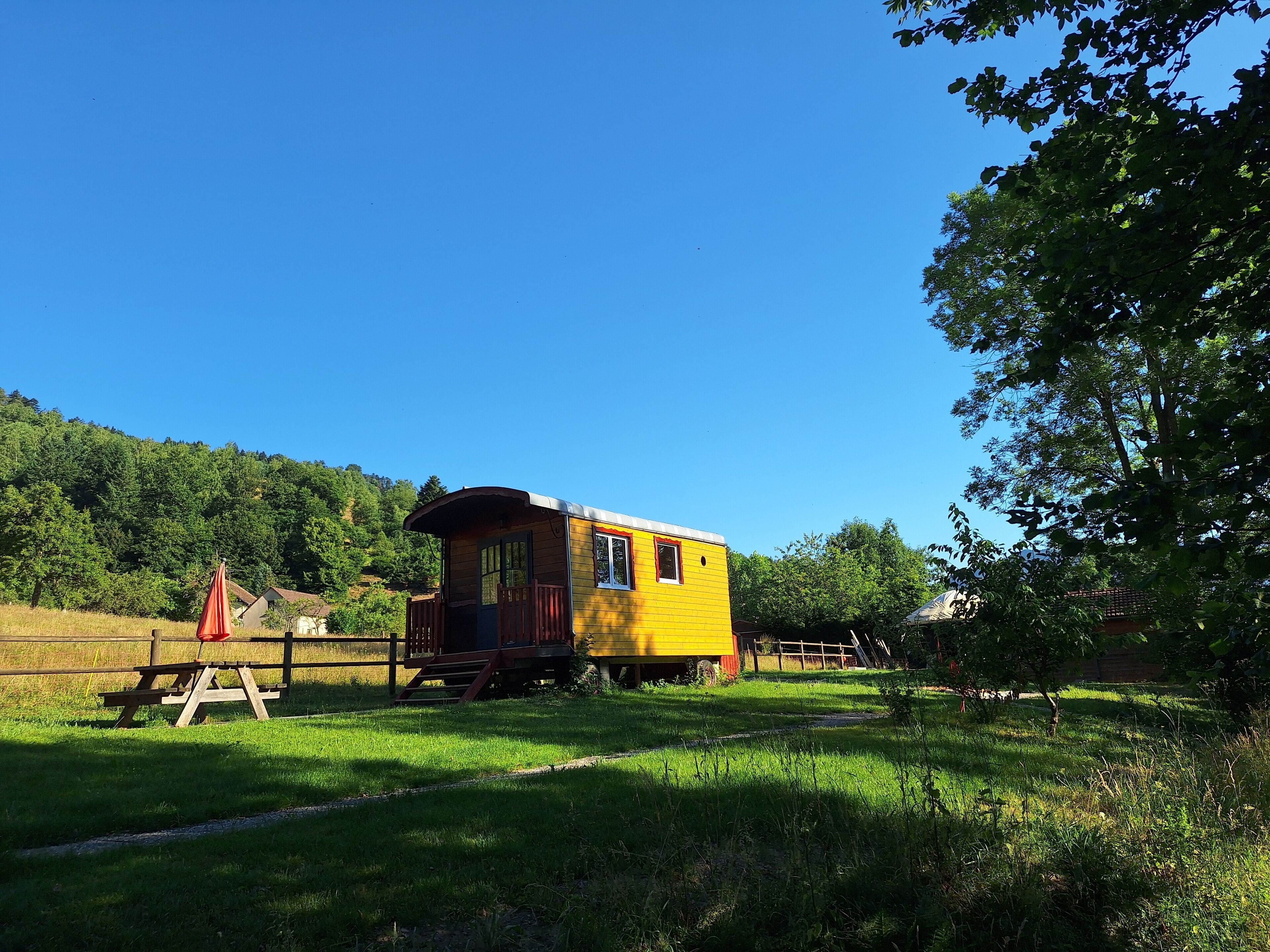 Façade de l’hébergement
